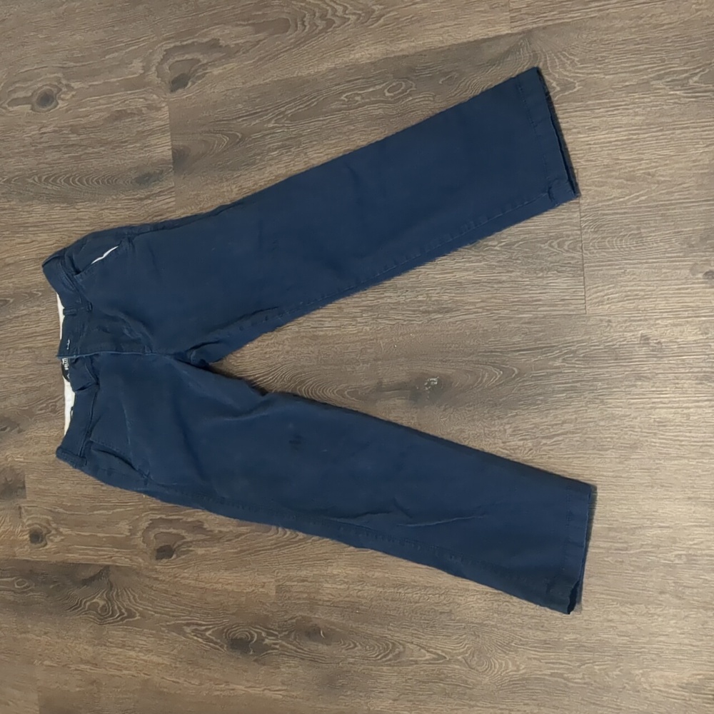 Hollister Navy Chinos Slim Straight